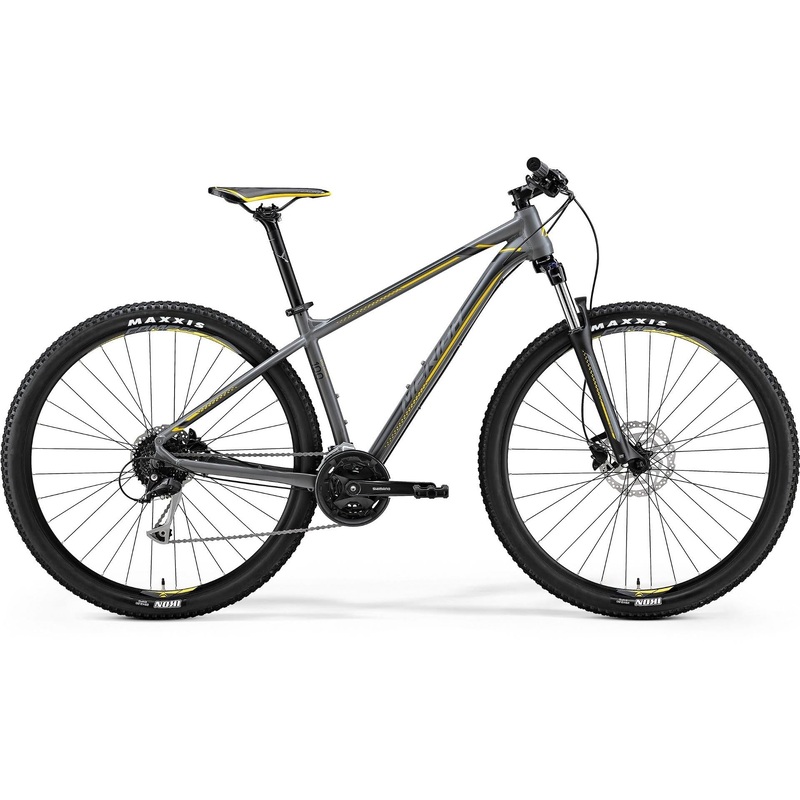 Merida Big Nine 100 Matt Grey/Yellow/Dark Grey (2018)