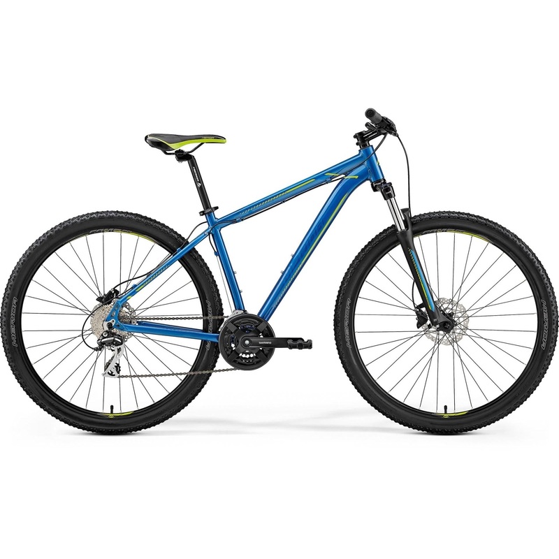Merida Big Nine 20-D Mountain Bike Blue/Green (2019)