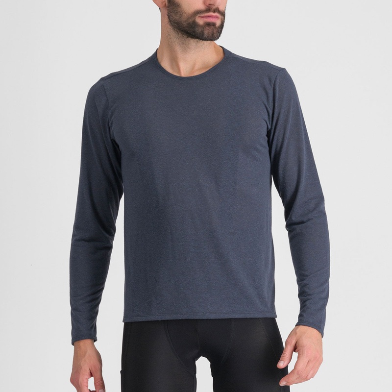 Sportful Giara Tee long sleeve jersey - Blue