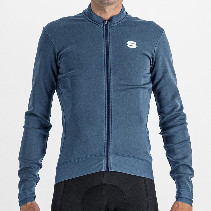 Sportful Monocrome long sleeve jersey - Dark blue