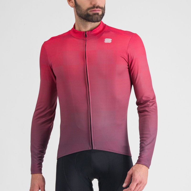 Sportful Rocket long sleeved jersey - Red