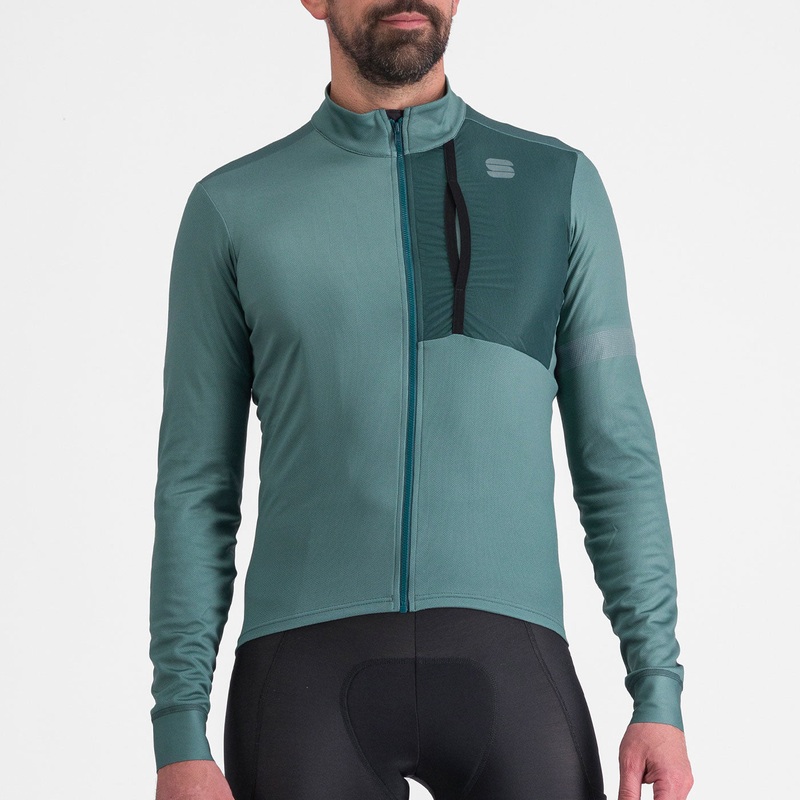 Sportful Supergiara long sleeve jersey - Green