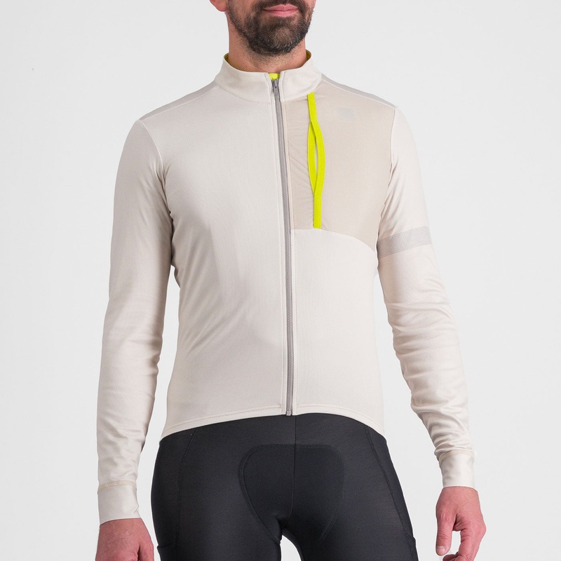 Sportful Supergiara long sleeve jersey - Light grey