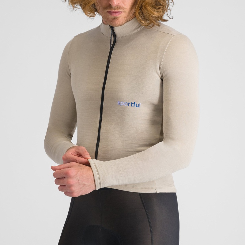 Sportful Supergiara Wool long sleeve jersey - Beige