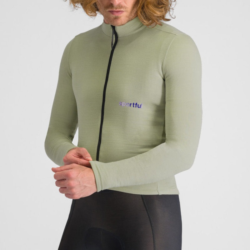Sportful Supergiara Wool long sleeve jersey - Green