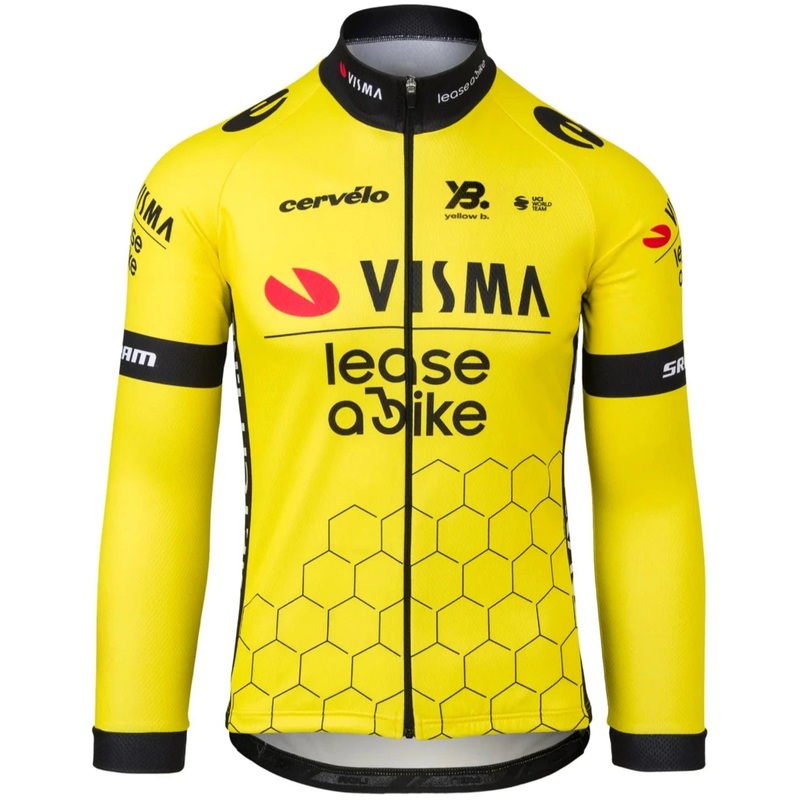 Team Visma Lease a bike 2025 long sleeve jersey