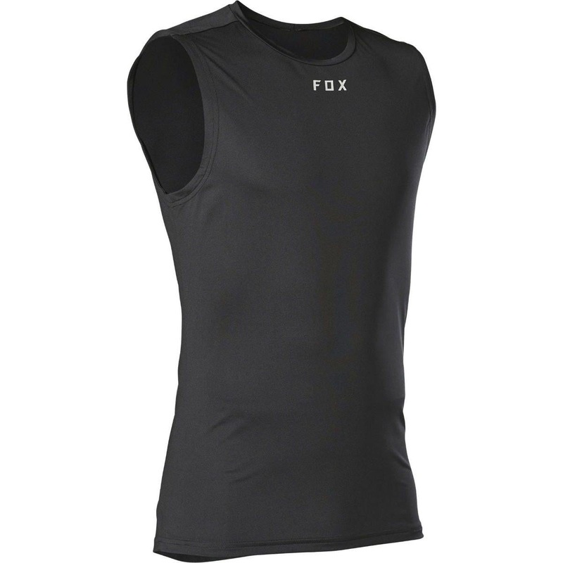 FOX TecBase Sleeveless Base Layer Black