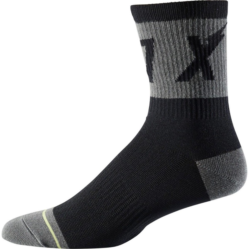 FOX Trail 6" Socks Black