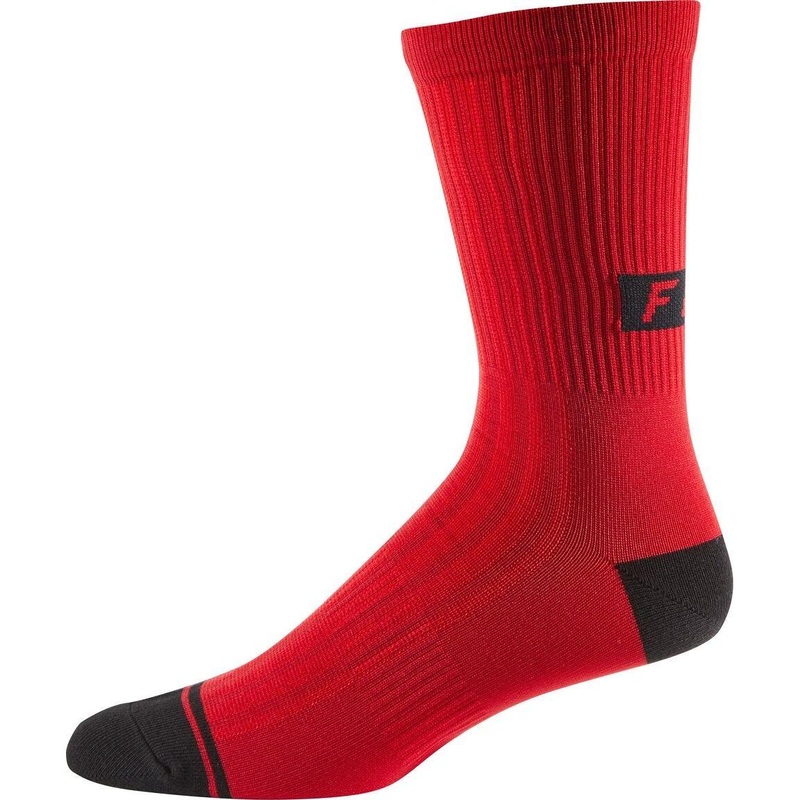 FOX Trail 8" Socks Cardinal Red (2019)