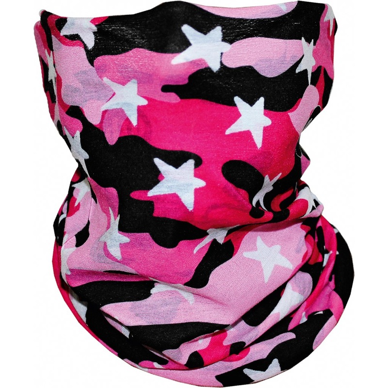 MB Wear Neckwarmer Camustar Pink
