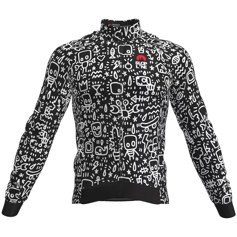 Slopline Race long sleeves jersey - Benny black