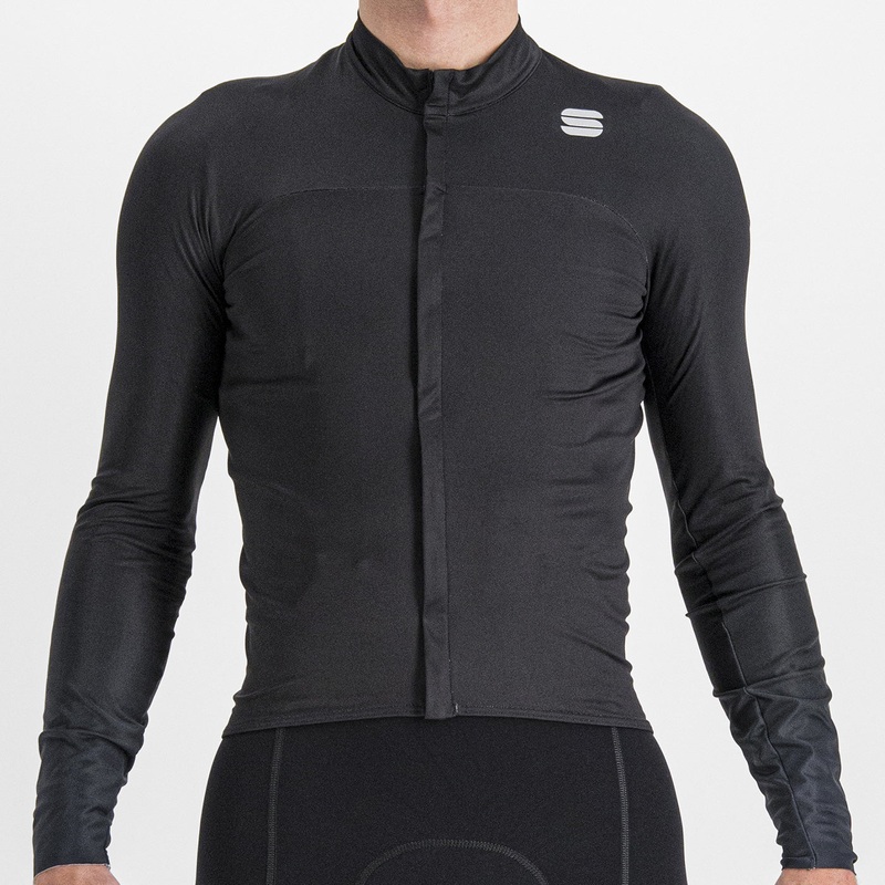 Sportful Bodyfit Pro long sleeve jersey - Black blue