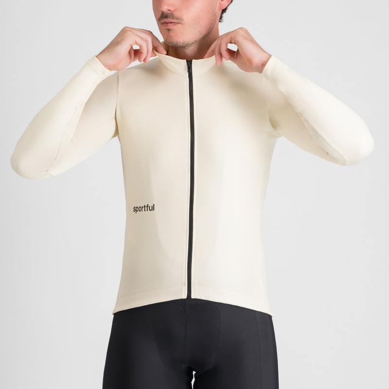 Sportful Classic Thermal long sleeve jersey - White