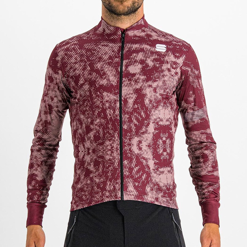 Sportful Escape Supergiara Thermal long sleeve jersey - Red