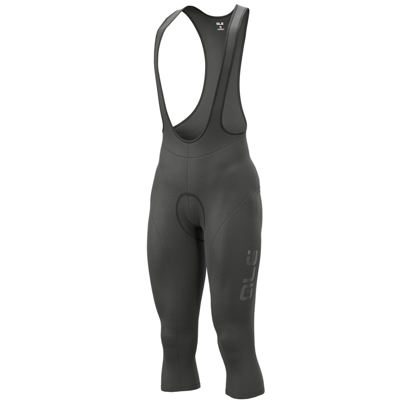 Ale Solid Winter bibknickers - Black