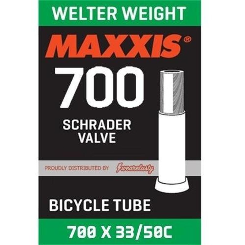 Maxxis Welter Weight Schrader Valve Tube 700 x 33/50c 48mm