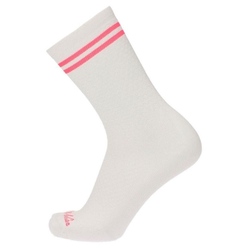 MB Wear Eracle Socks White/Red Small/Medium