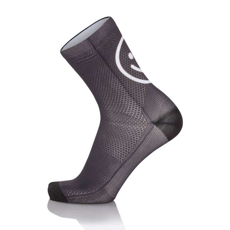 MB Wear Fun Smile Black Socks