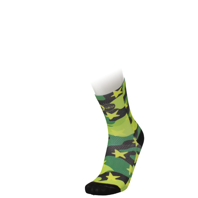 MB Wear Fun Socks Camustar Green
