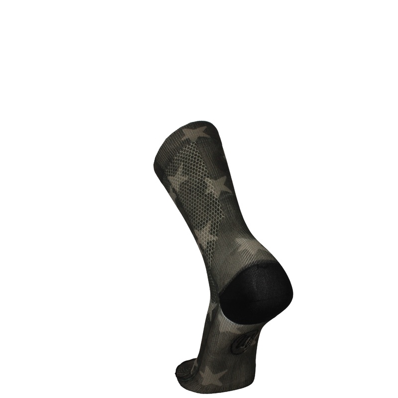 MB Wear Fun Socks Camustar Grey