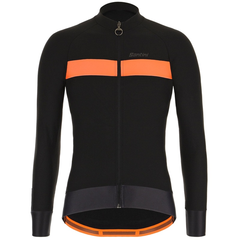 Santini Adapt long sleeve jersey - Black