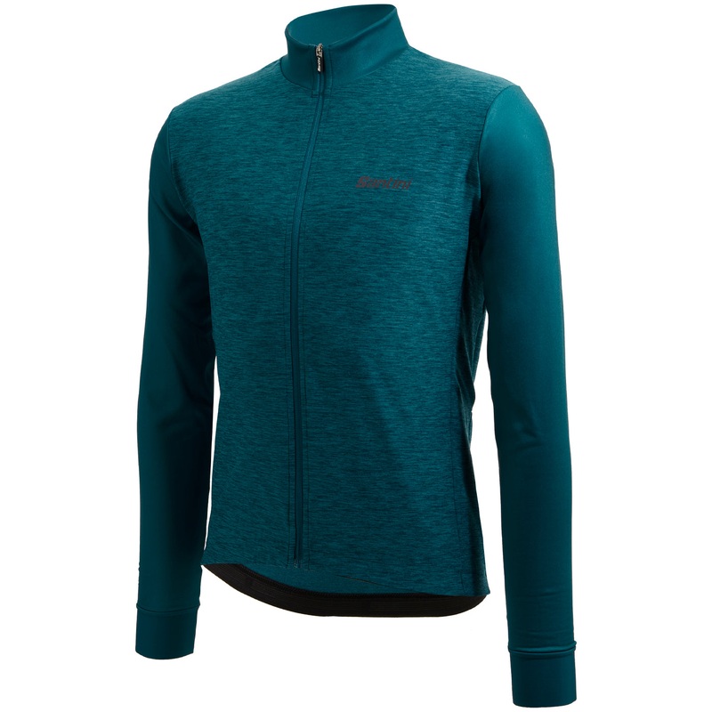 Santini Colore Puro long sleeve jersey - Green