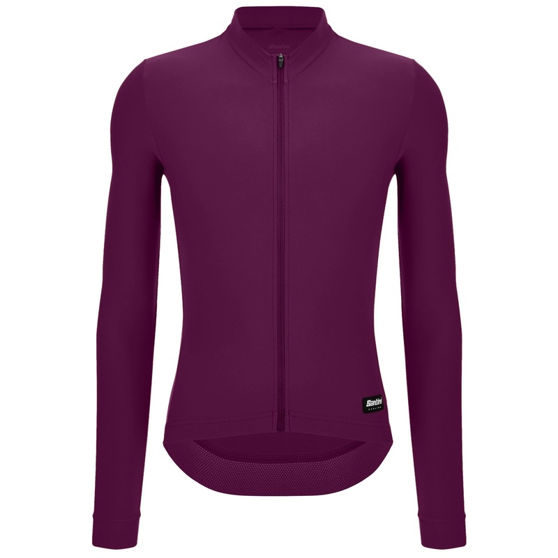 Santini RTR long sleeve jersey - Bordeaux