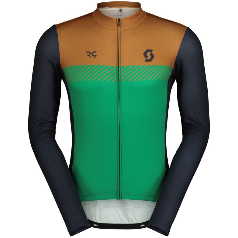 Scott RC Team long sleeves jersey - Brown green