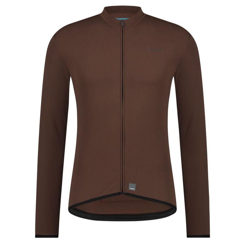 Shimano Vertex long sleeve jersey - Dark brown
