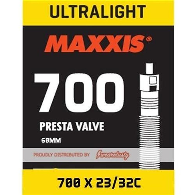 Maxxis Ultralight Presta Valve Tube 700 x 23/32C 60mm