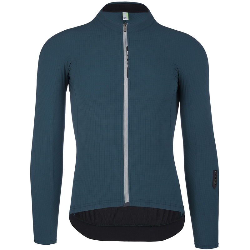 Q36.5 L1 Pinstripe X Long Sleeve Shirt - Dark Green