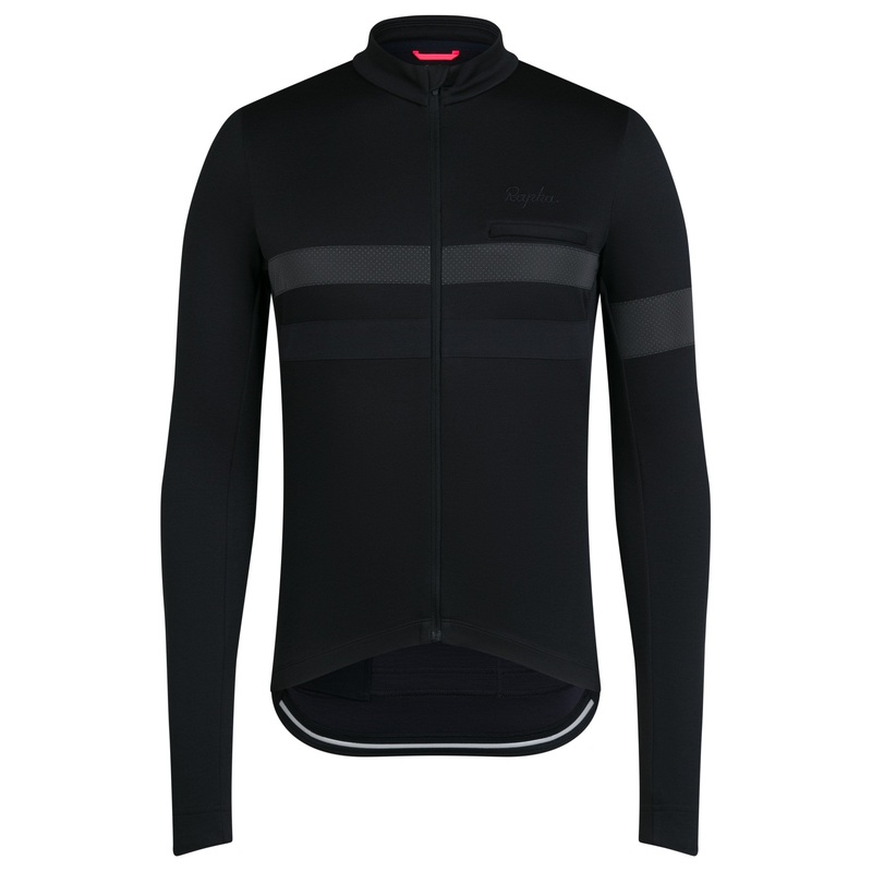 Rapha Brevet long sleeve jersey - Black
