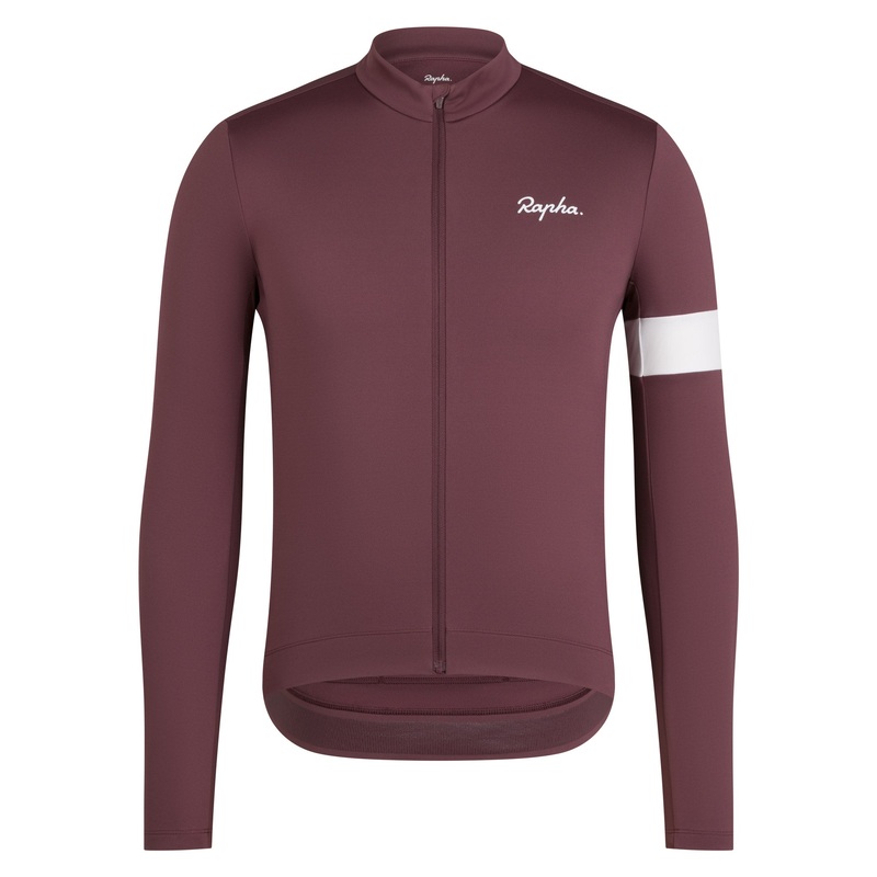 Rapha Core long sleeve jersey - Brown