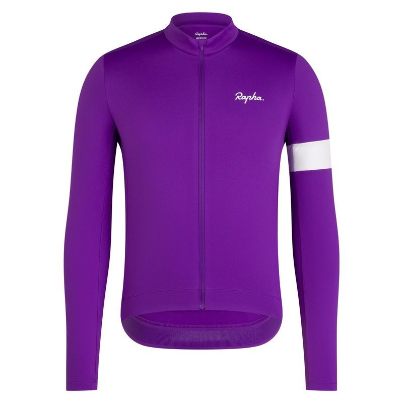 Rapha Core long sleeve jersey - Purple