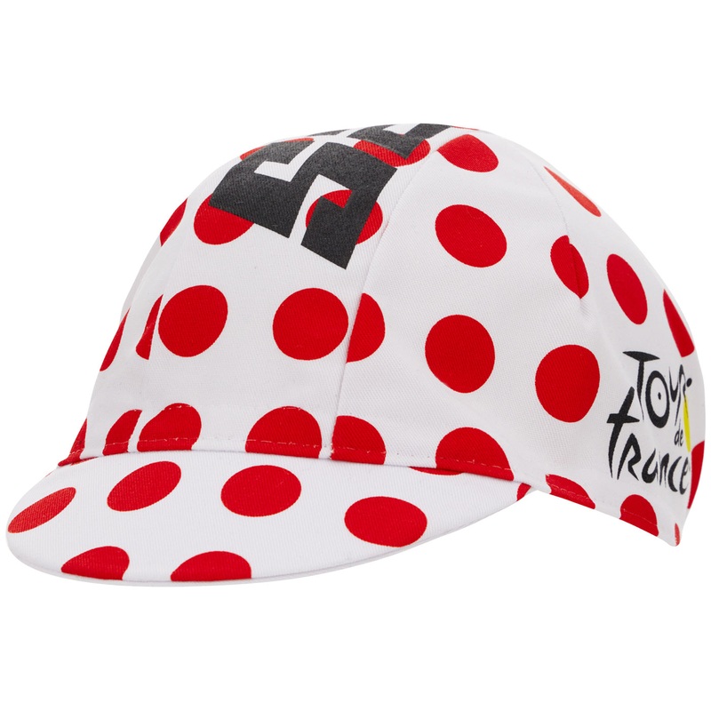 Tour de France cycling cap - Polka dots