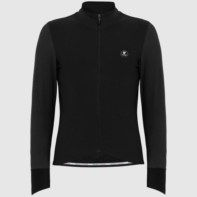 Pissei Monviso long sleeves jersey - Black
