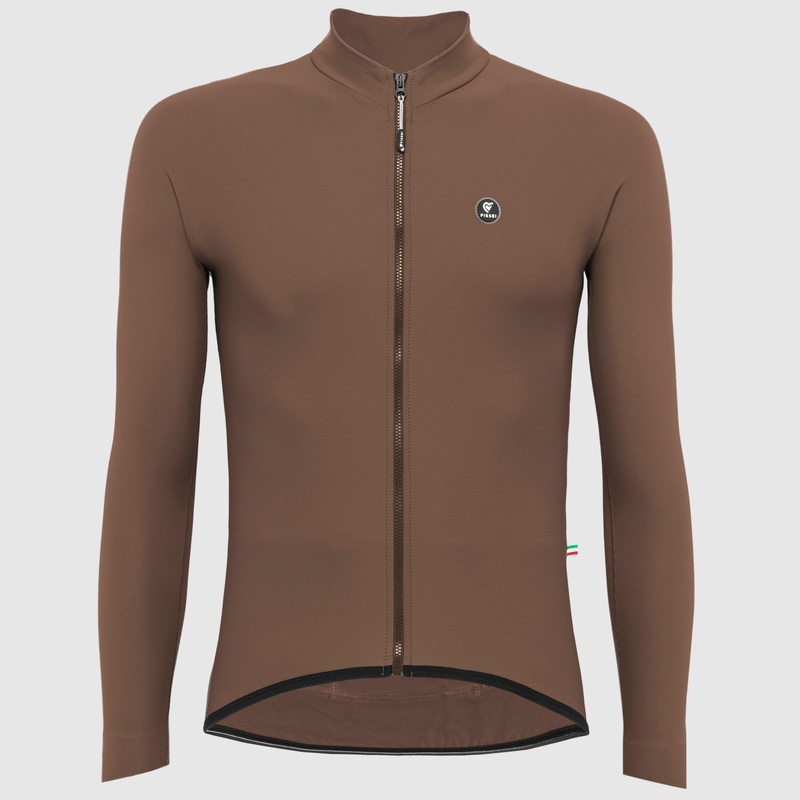 Pissei Prima Pelle long sleeve jersey - Brown