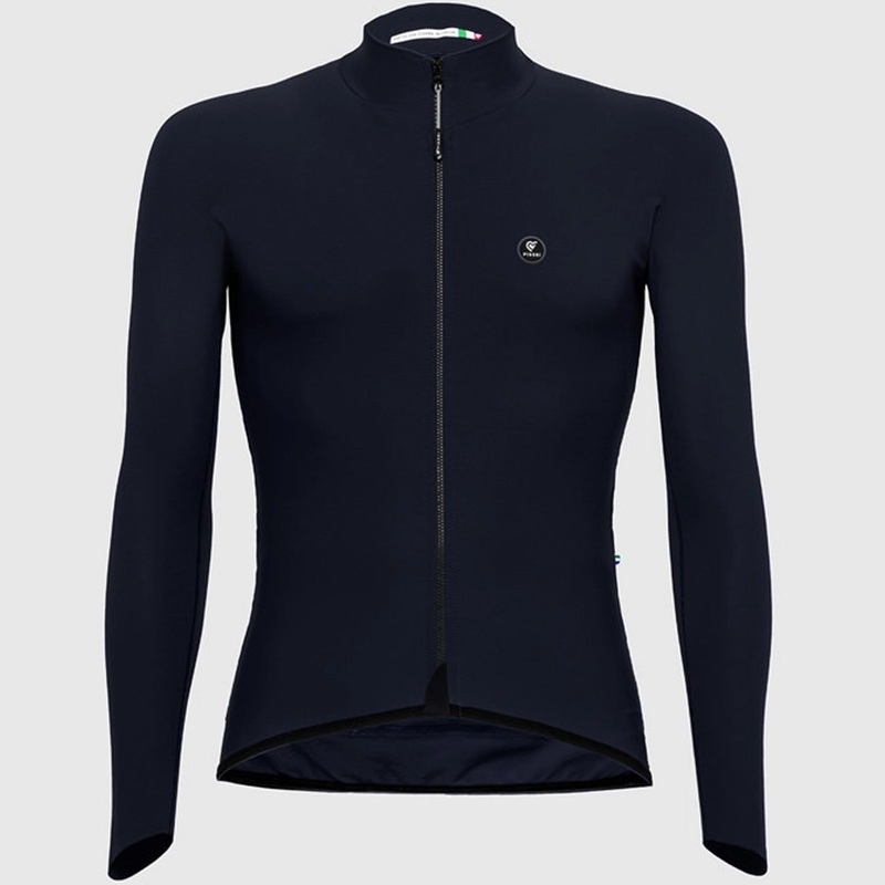 Pissei Prima Pelle long sleeves jersey - Dark blue