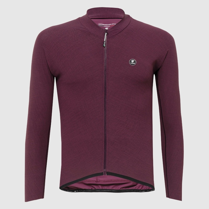 Pissei Primapelle long sleeves jersey - Bordeaux