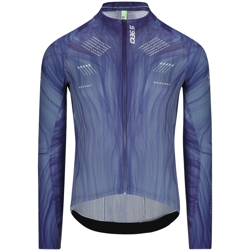 Q36.5 Gregarius Hybrid Aeroflow long sleeves jersey - Blue