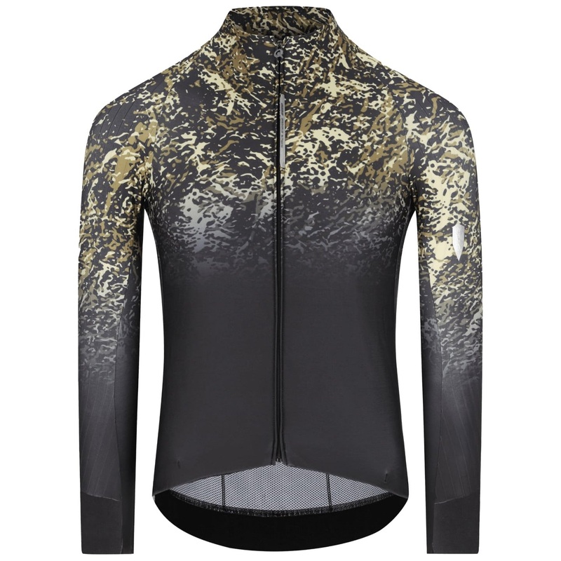 Q36.5 Gregarius Hybrid Alpi Camo long sleeves jersey - Black