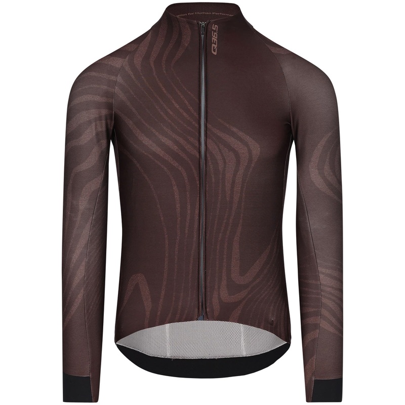 Q36.5 Gregarius Hybrid Dolomiti long sleeves jersey - Brown