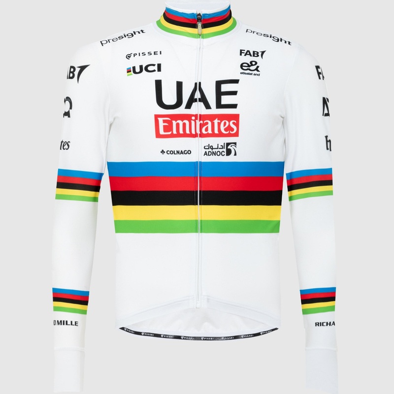 Team UAE 2024 Pissei long sleeve jersey - World champion