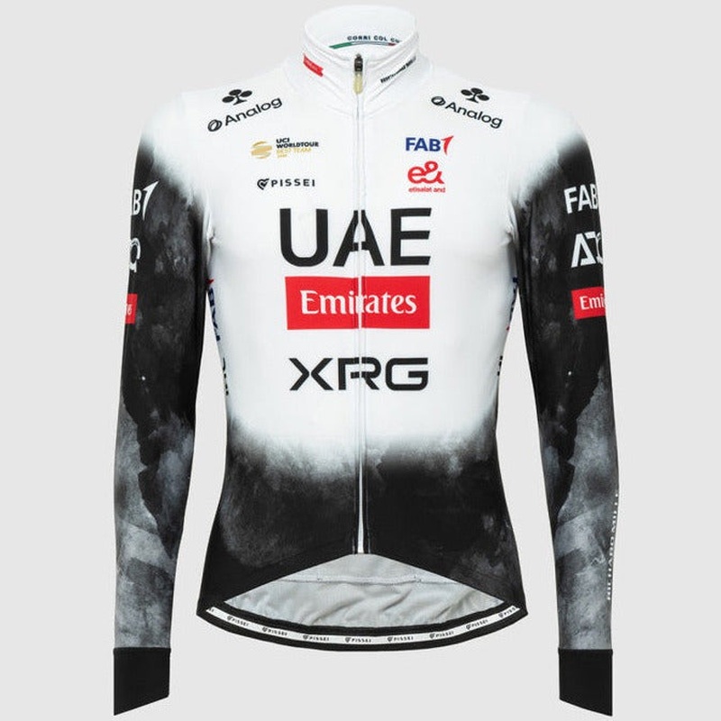 UAE Team Emirates 2025 Pissei long sleeve jersey