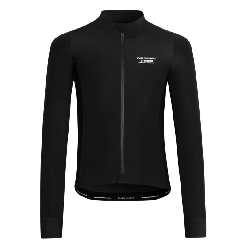 Pas Normal Studios Essential Thermal long sleeve jersey - Black