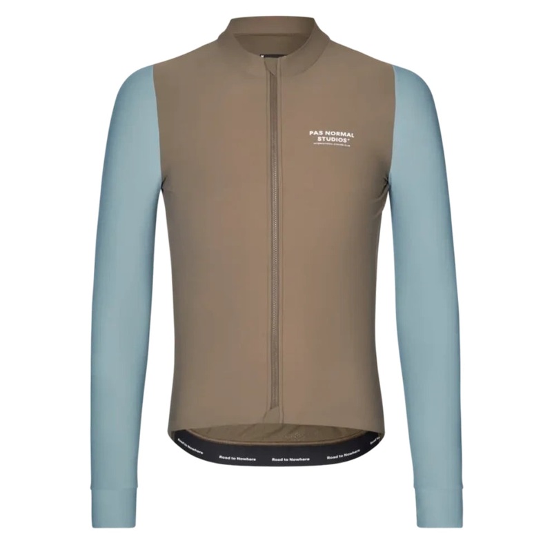 Pas Normal Studios Mechanism long sleeve jersey - Green Blue