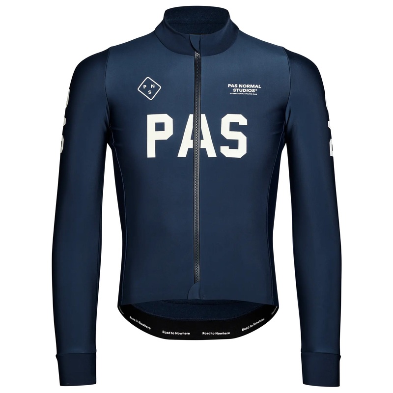 Pas Normal Studios Mechanism Thermal long sleeve jersey - Blue