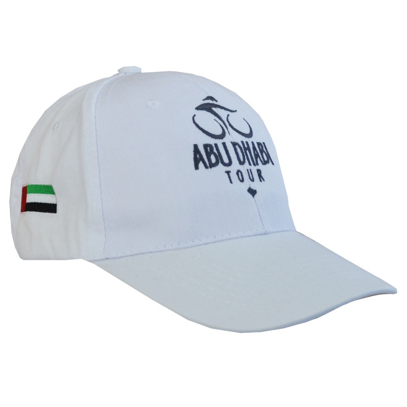 Abu Dhabi Tour cycling podium cap