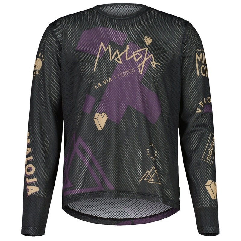 Maloja WeissenbergM long sleeves jersey - Black