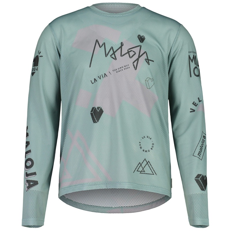 Maloja WeissenbergM long sleeves jersey - Green